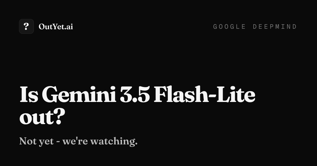 Gemini 3.5 Flash-Lite: Gemini 3.5 Flash-Lite | Gemini API