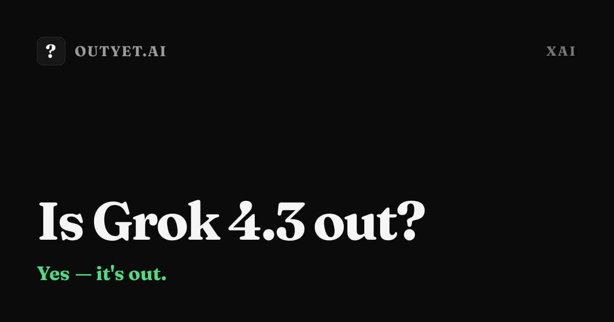 Grok 4.3: Grok Build is now installed in Railway sandboxes https://t.co/cfNLseOCit